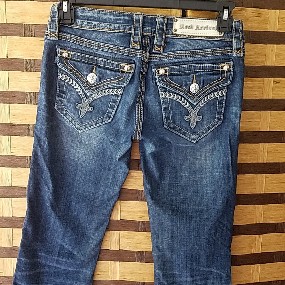 Rock Revival Short bootcut jeans tullia
